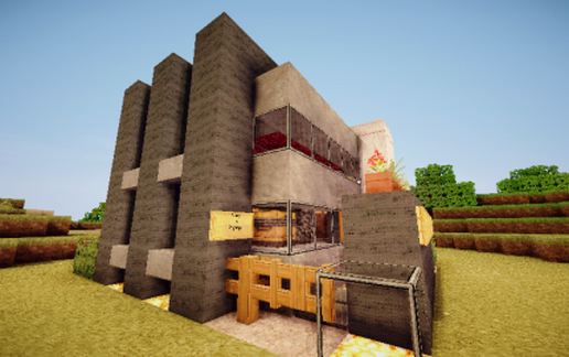 Pigonge's 10x10 Survival House 3 schematic - building