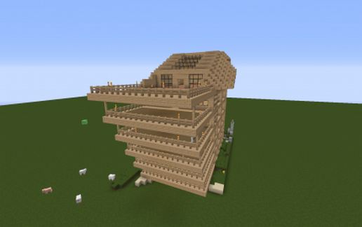 Fantasy build: swamp house