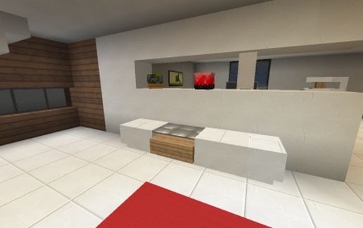 Modern house schematic - building