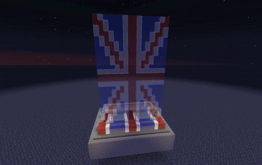 Union Jack Flag Beacon (Reissue) schematic - building