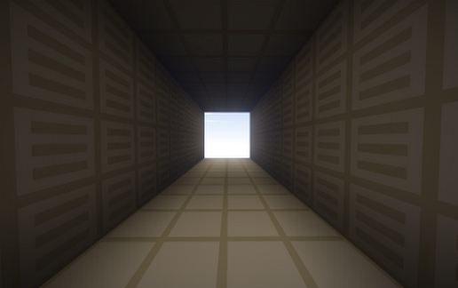 4x4 seamless glass door