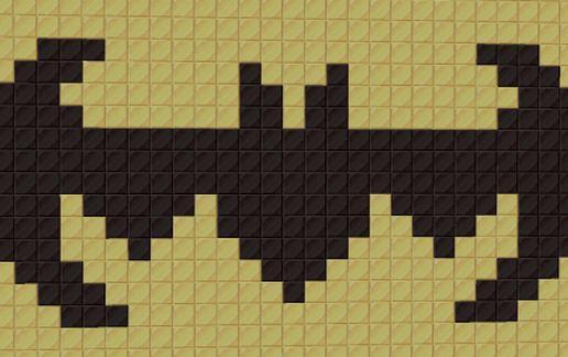 Batman Logo schematic - building