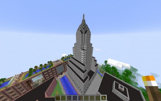 Chrysler Building (Unfinished) schematic - building