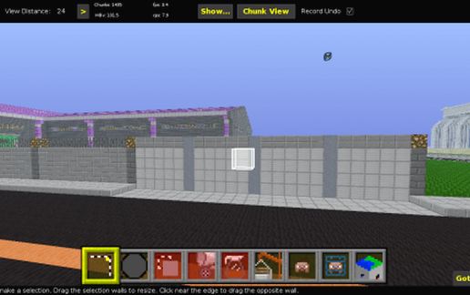 Fence with Gate schematic - building