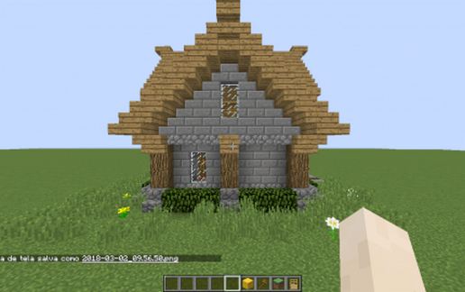 small medieval house