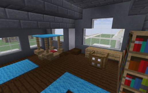Small modern home