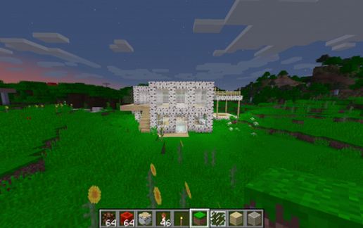Birch Wood House schematic - building