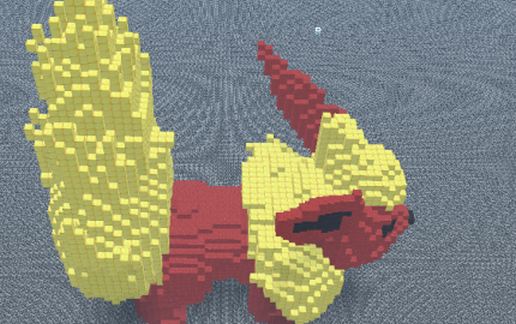Massive 3D Flareon schematic - building