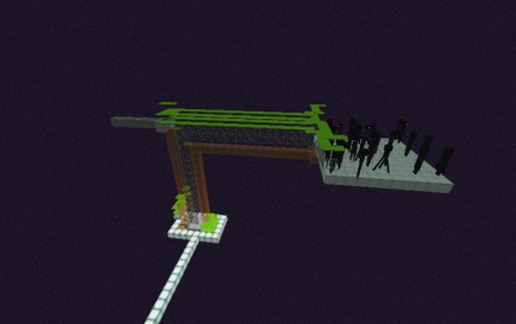 Ilmango Enderman Farm schematic - building