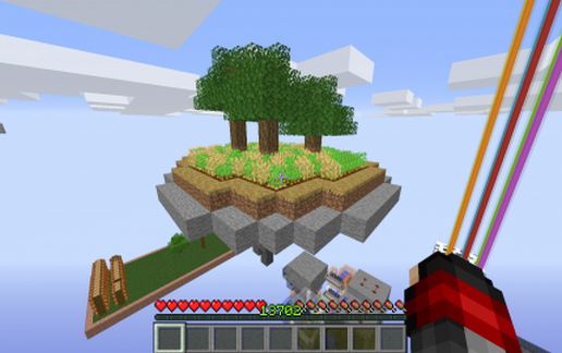 Small Island with crops schematic - building