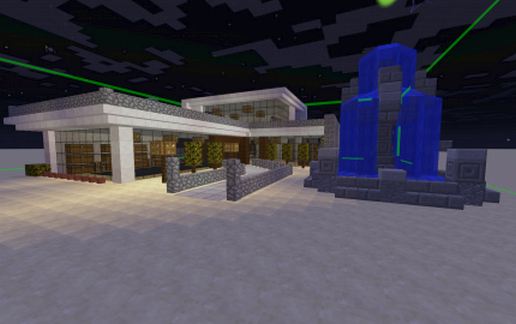 Bleak's Pixel House schematic - building