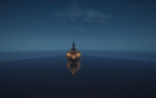 The big yacht