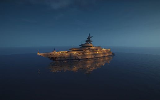 The big yacht