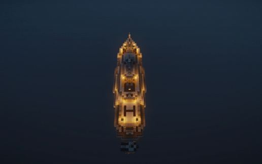 The big yacht