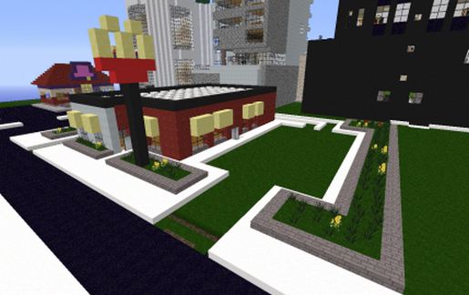 Modern Mcdonalds schematic - building