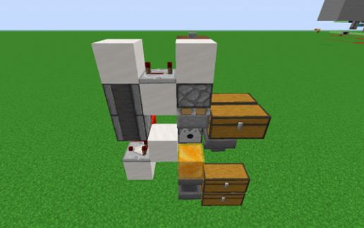 Shulker Storage 1.15.1 Lossless 2 wide Tile-able 100% reliable schematic - building