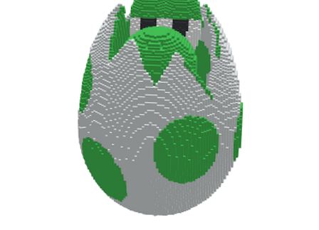 yoshi in the egg
