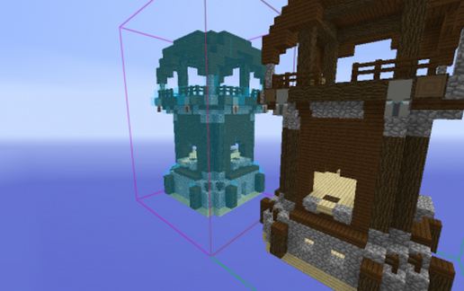 Pillager outpost schematic - building