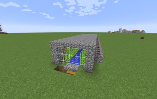 Automatic Sugar cane Farm schematic - building
