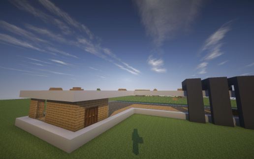 A Modern house schematic - building
