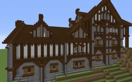 Medieval Town Collection 1 Building 8 schematic - building