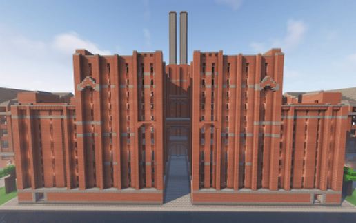 MASSIVE industrial age factory