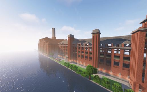 MASSIVE industrial age factory