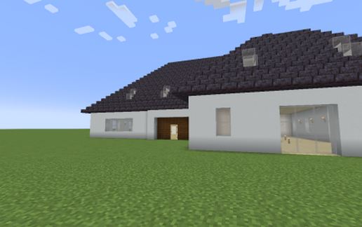 Nowoczesny dom / Modern house schematic - building