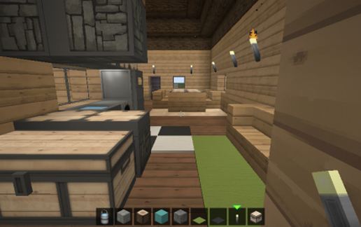 Wood House schematic - building