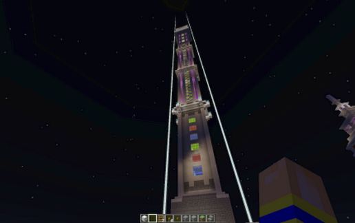 The marble skyscraper schematic - building