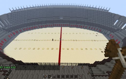 Roman Arena schematic - building