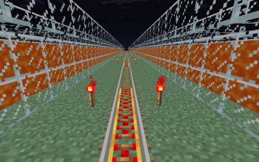 1000x11 Lava Tunnel schematic - building