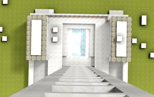Thimble (diving platform) schematic - building