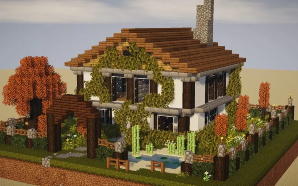 Wood house