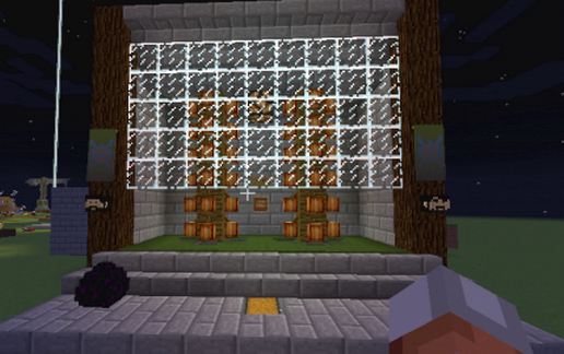 Semi-Auto Cocoa Farm schematic - building