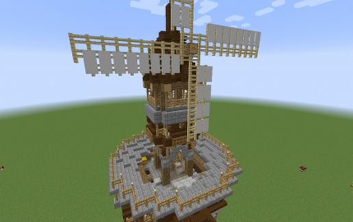 Castle Windmill v1.1 schematic - building