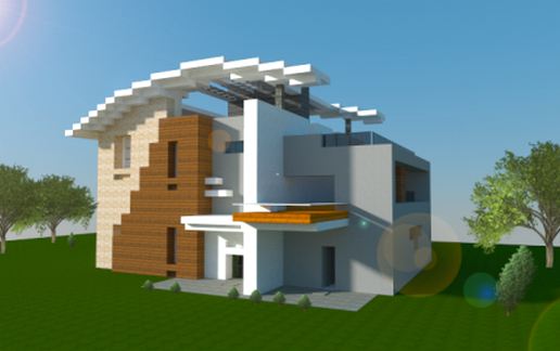 Modern House schematic - building