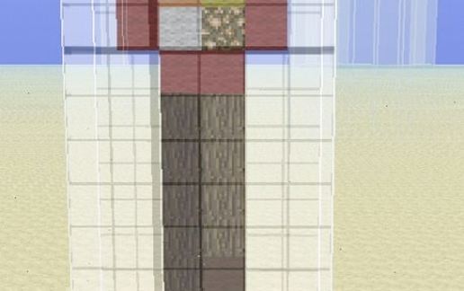 2d RedStone torch schematic - building