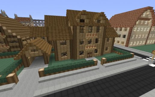 Small Wooden House (Unfurnished) schematic - building