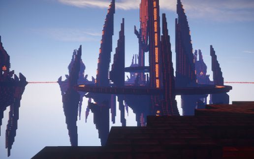 Exilus "Skywars" "bedwars" schematic - building
