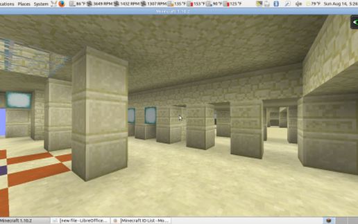 Double wide desert temple