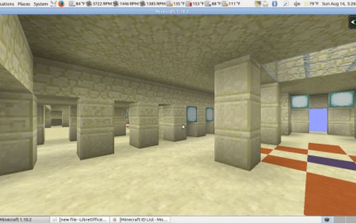 Double wide desert temple