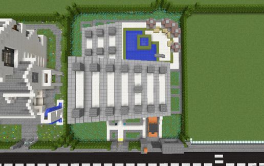 Modern Villa #1 schematic schematic - building