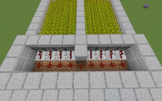 Semi-Automatic Wheat Farm schematic - building