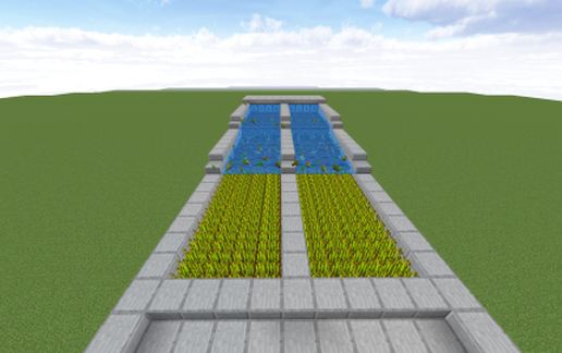 Semi-Automatic Wheat Farm