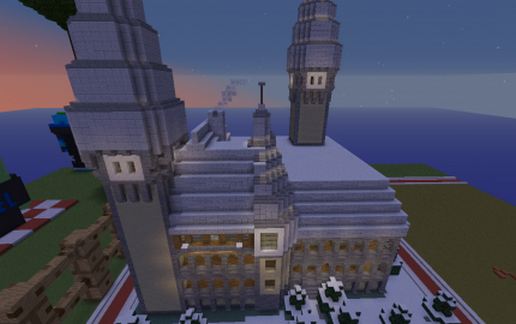 Snow castle
