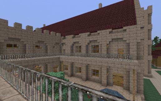 Castle Olaf 2 w/grounds schematic - building
