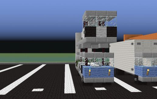 Car Carrier (Nissan Diesel Condor) schematic - building