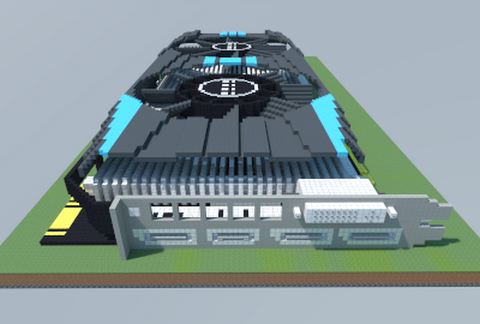 NVIDIA GeForce GTX 970 DRAGON KNIGHT (ASUS) schematic - building
