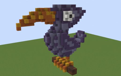 Cute Blue Bird schematic - building